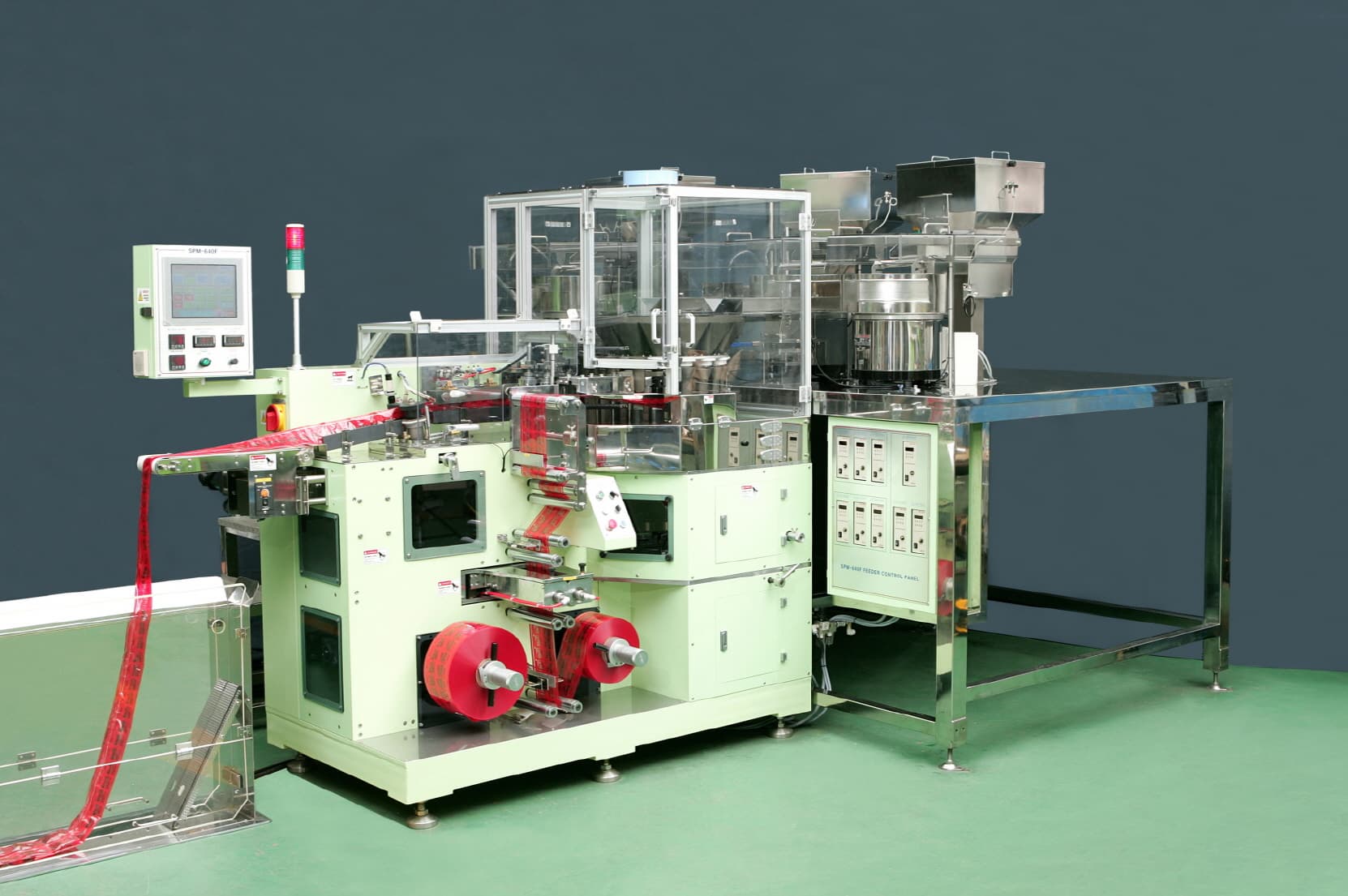 Power soup pouch packing machine